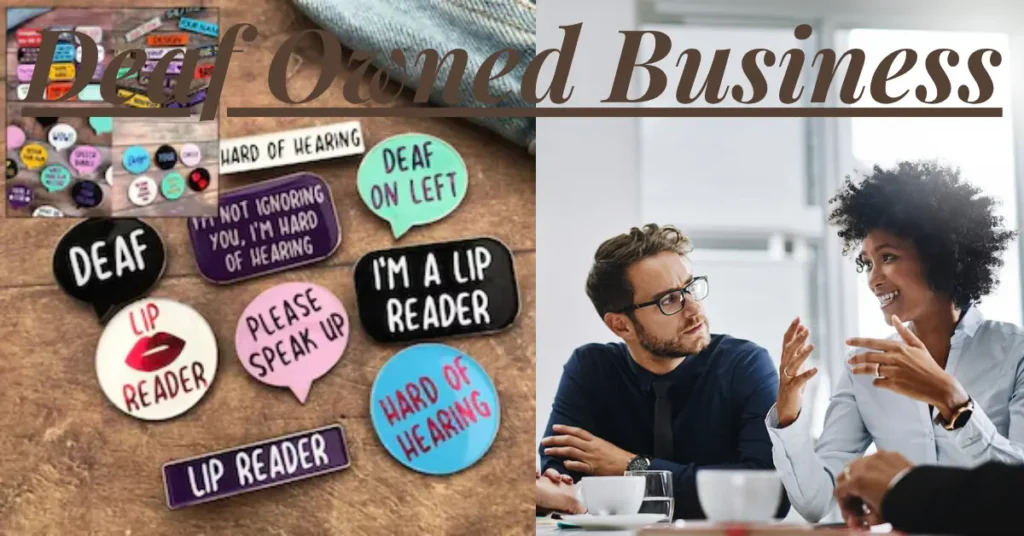 deaf owned business