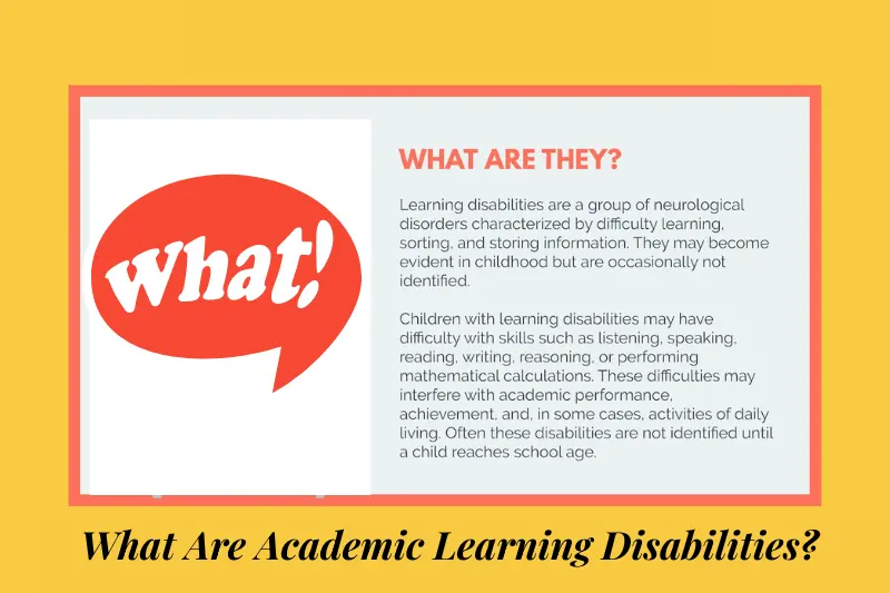 what are academic learning disabilities