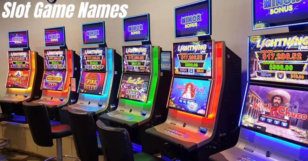 slot game names