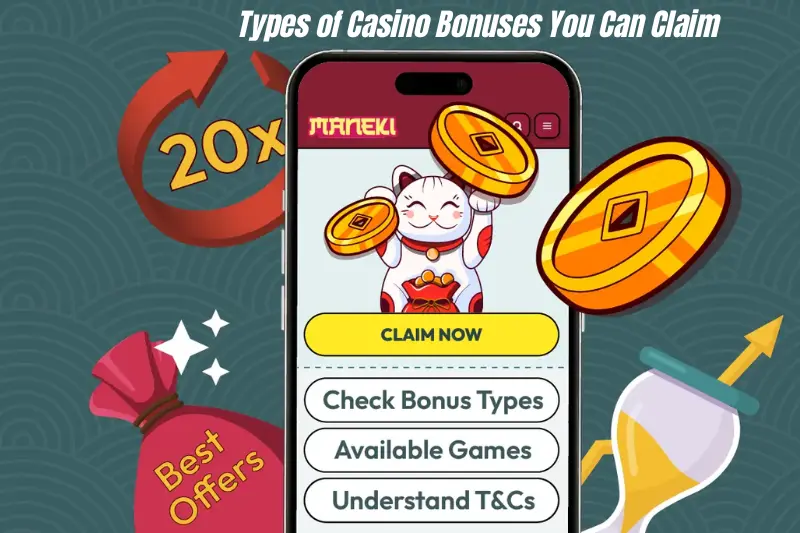 types of casino bonuses you can claim