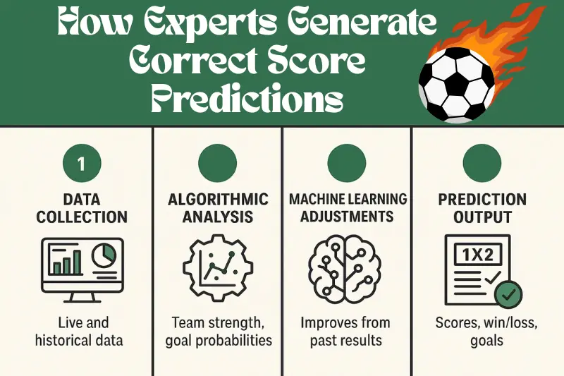 how experts generate correct score predictions